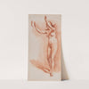 Standing Nude Woman with Upraised Arms (circa 1665-1670) by Adriaen van de Velde