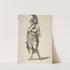 Standing Warrior by Bartolomeo Pinelli