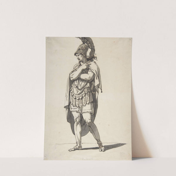 Standing Warrior by Bartolomeo Pinelli