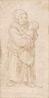 Standing Woman Cradling a Child