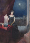 Standing Woman With A Fan