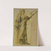 Standing Woman with Laurel Wreath by Biagio Pupini