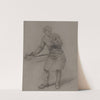 Standing Young Man with a Planer (1871) by Adolph Tidemand