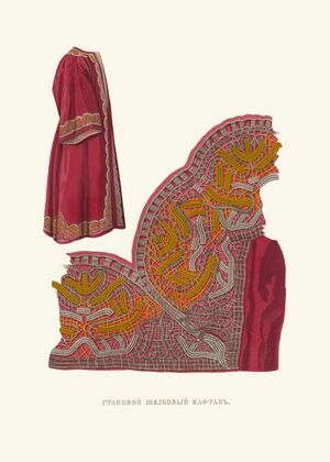 Stanovoi shelkovyi kaftan. (izobrazhenie 2.)