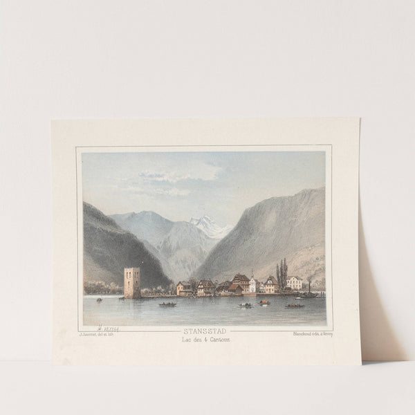 Stansstad Lac des 4 Cantons by Jean Jacottet