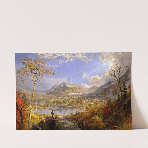 Starrucca Viaduct, Pennsylvania by Jasper Francis Cropsey