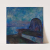 Starry Night (1893) by Edvard Munch