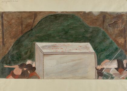 Station of the Cross No. 14 – Jesus is Laid in His Tomb