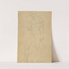 statue antique d&#8217;homme nu by Arthur-Joseph Gueniot