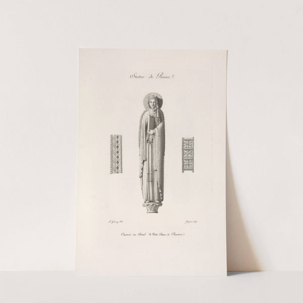 Statue de reine. (1839) by Nicolas Xavier Willemin