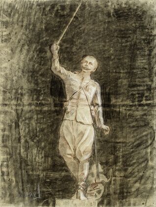 Statue du colonel Villebois-Mareuil (1902)