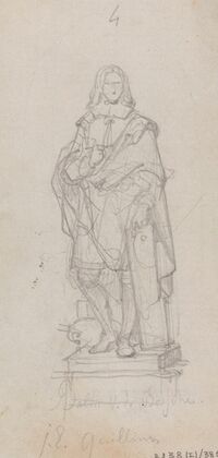 Statue of the Painter Jan Erasmus Quellinus