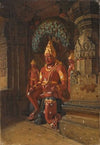 Statue of Vishnu at the Temple of Indra at Ellora