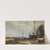 Steamboat Station on the Danube near Kaisermühlen (1871) by Emil Jakob Schindler