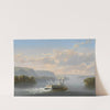 Steamwheeler on the Upper Mississippi by Ferdinand Richardt