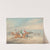 Steeplechasing; Three Riders Galloping to Right, Mounted Spectators in Background by Henry Thomas Alken