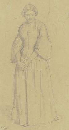 Stehende Frau (Studie zum ‘Tetzel’)