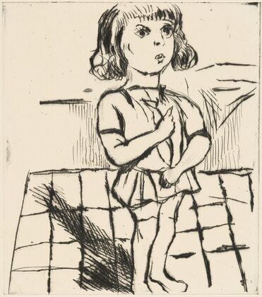 Stehendes Mädchen (1922-1928)