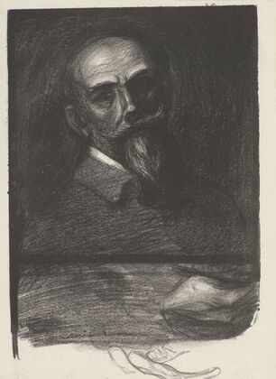 Steinlen de face tête inclinée (1905)