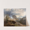 Steinschlag im Hochgebirge by Michael Emil Sachs