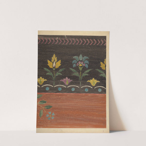 Stencilled Floor by Jerome Hoxie