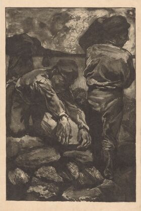 Stenen sjouwende arbeiders (1881-1907)