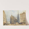 Stephansplatz by Rudolf von Alt