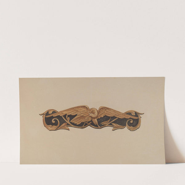Stern Carving &#8211; Spread Eagle (1935-1942) by Flora Merchant