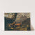 Stier, eine Kuh verfolgend, im Hintergrund Landschaft bei Carrara by Johann Nepomuk Rauch