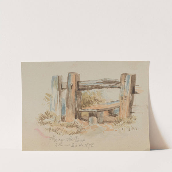 Stile (1873) by Mary Vaux Walcott