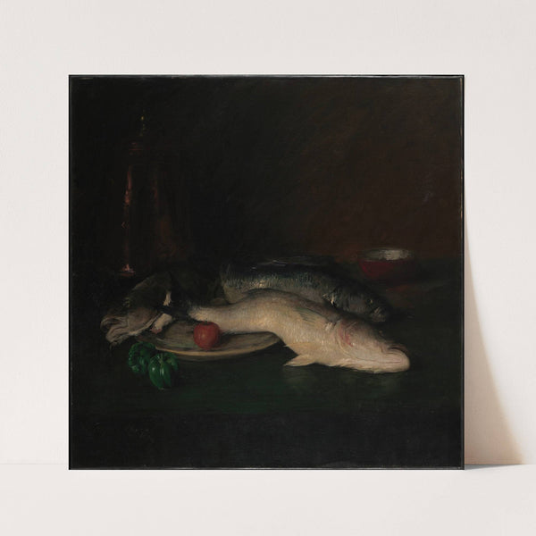 Still Life; Fish (1908) by William Merritt Chase