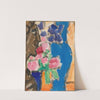 Still Life; Flower Still Life With Vase And Figure, Semi-Profile by Alexej von Jawlensky