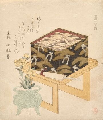 Still-life from the series of The Three Tiered-Box of Food