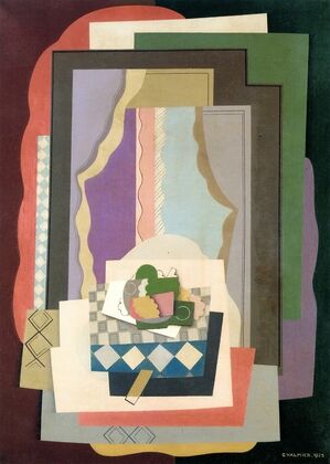 still life in front of the window