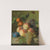 Still life of peaches, grapes and plums on a stone ledge with a bird and a butterfly by Jan Frans van Dael