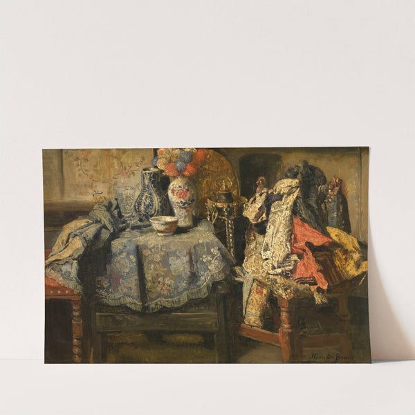 Still Life Requisites by Henri de Braekeleer