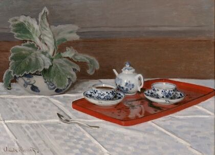 Still Life, Tea Service (1872)