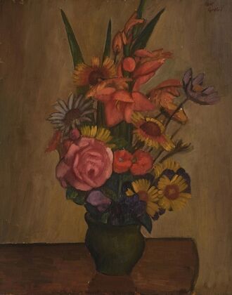 Still Life, Vase with Flowers (1925)