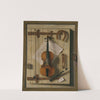 Still Life—Violin and Music by William Michael Harnett
