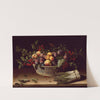 Still Life with a Basket of Fruit and a Bunch of Asparagus (1630) by Louise Moillon