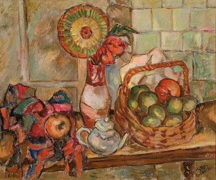 Still life with a basket (1930)