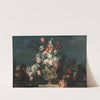 Still-life with a bouquet by Michele Antonio Rapous