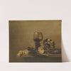 Still Life with a Broken Glass by Willem Claesz Heda