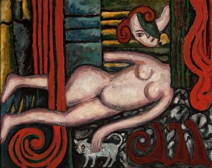Still life with a figure of a saint XVIII — size preview