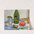 Still life with a green bottle by Zygmunt Waliszewski