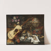 Still Life With A Guitar by Tomás Hiepes