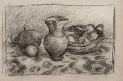 Still life with a jar and fruit (1926)