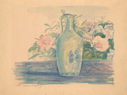 Still life with a jug and flowers (1916)