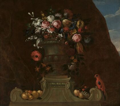 Still life with a parrot