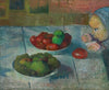 Still life with a profile of Mimi (1890)